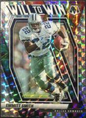 Emmitt Smith [Mosaic] Football Cards 2021 Panini Mosaic Will to Win Prices