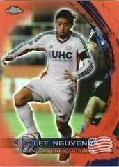Lee Nguyen [Orange Refractor] #19 Soccer Cards 2014 Topps Chrome MLS Prices