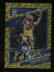 Stephen Curry [Fast Break Gold] #128 Basketball Cards 2021 Panini Donruss Optic Prices