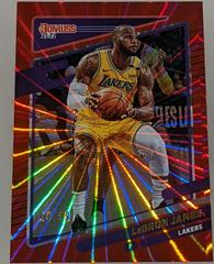 LeBron James [Red Laser] Basketball Cards 2021 Panini Donruss Prices