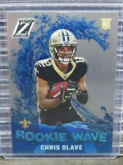 Chris Olave [Silver] #RW-CO Football Cards 2022 Panini Zenith Rookie Wave Prices