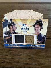 Gerrit Cole, Aaron Judge #ASSD-JCO Baseball Cards 2022 Topps Update All Star Stitches Dual Relics Prices