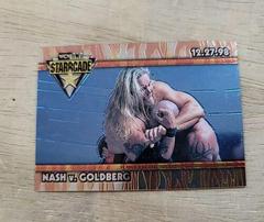 Goldberg, Kevin Nash #C12 Wrestling Cards 1999 Topps WCW/nWo Nitro Chrome Prices