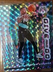 Damian Lillard [Mosaic] #6 Basketball Cards 2022 Panini Mosaic Give and Go Prices