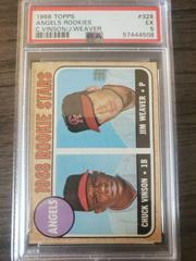 Angels Rookies [C. Vinson, J. Weaver] #328 Baseball Cards 1968 Topps Prices