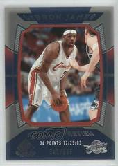 LeBron James Basketball Cards 2004 SP Game Used Prices