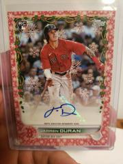 Jarren Duran #WHA-JDU Baseball Cards 2022 Topps Holiday Autographs Prices