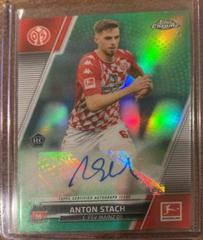 Anton Stach [Green] #BCA-AST Soccer Cards 2021 Topps Chrome Bundesliga Autographs Prices