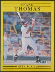 Frank Thomas Baseball Cards 1991 Fleer Prices