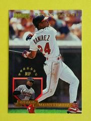 Manny Ramirez [Press Proof] Baseball Cards 1995 Donruss Prices