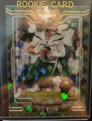 Zach Wilson [Holo Refractor] Football Cards 2021 Panini Playbook Prices