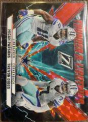 Micah Parsons , Trevon Diggs [Red] #TL-MT Football Cards 2022 Panini Zenith Thunder and Lightning Prices