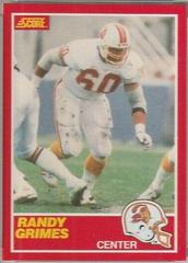 Randy Grimes Football Cards 1989 Panini Score Prices