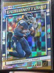 Derrick Henry [Gold] #D-DH Football Cards 2020 Panini Donruss Dominators Prices