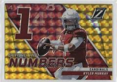 Kyler Murray [Gold] #BN-KM Football Cards 2022 Panini Zenith Behind the Numbers Prices