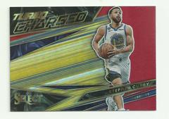 Stephen Curry [Red] #7 Basketball Cards 2022 Panini Select Turbo Charged Prices