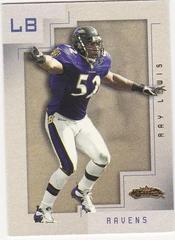 Ray Lewis Football Cards 2001 Fleer Showcase Prices