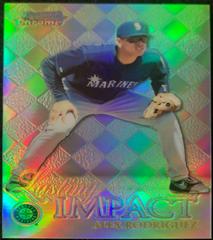 Alex Rodriguez [Refractor] Baseball Cards 1999 Bowman Chrome Impact Prices