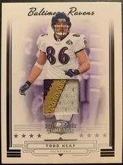 Todd Heap [Prime Jersey] Football Cards 2006 Panini Donruss Threads Prices