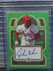 Jordan Walker [Green] Baseball Cards 2023 Topps Definitive Rookie Autographs Collection Prices