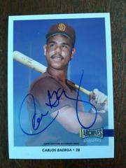 Carlos Baerga [Autograph] #AS-CB Baseball Cards 2017 Topps Archives Snapshots Prices