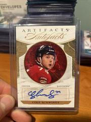 Cole Schwindt Hockey Cards 2022 Upper Deck Artifacts Auto Facts Prices