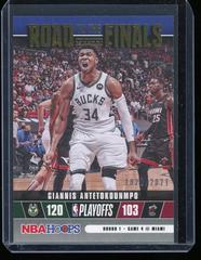 Giannis Antetokounmpo #23 Basketball Cards 2021 Panini Hoops Road to the Finals Prices