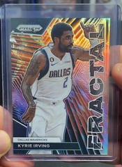 Kyrie Irving [Black] #3 Basketball Cards 2023 Panini Prizm Fractal Prices