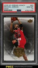 Michael Jordan Gold #83 Basketball Cards 2009 Upper Deck Jordan Legacy Prices