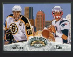 Ray Bourque, Tom Brady Football Cards 2009 Upper Deck Heroes Prices
