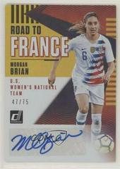 Morgan Brian [Gold] #RF-MB Soccer Cards 2018 Panini Donruss Road to France Autographs Prices
