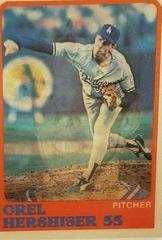 Orel Hershiser #160 Baseball Cards 1988 Sportflics Prices