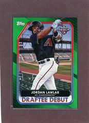 Jordan Lawlar [Green] #PD-102 Baseball Cards 2022 Topps Pro Debut Prices