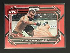 Abubakar Nurmagomedov [Red] #33 Ufc Cards 2023 Panini Prizm UFC Prices