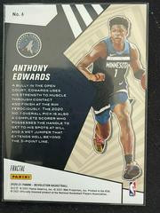 Anthony Edwards [Fractal] #6 Basketball Cards 2020 Panini Revolution Rookie Prices