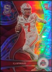 C. J. Stroud [Psychedelic] #9 Football Cards 2023 Panini Chronicles Draft Picks Spectra Prices