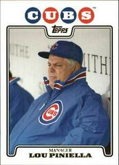 Lou Piniella [Gold Foil] Baseball Cards 2008 Topps Prices