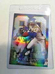 Cris Carter #40 Football Cards 1999 Flair Showcase Prices