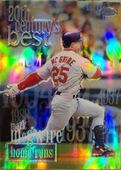 Mark McGwire [Refractor] Baseball Cards 2000 Topps Chrome Prices