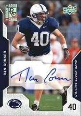 Dan Connor [Autograph] #21 Football Cards 2008 Upper Deck Draft Edition Prices
