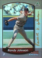 Randy Johnson [Refractor] #100 Baseball Cards 2000 Bowman Chrome Prices