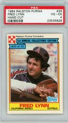 Fred Lynn Baseball Cards 1984 Ralston Purina Prices