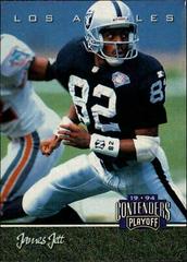 James Jett #86 Football Cards 1994 Playoff Contenders Prices