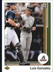 Luis Gonzalez #120 Baseball Cards 2002 UD Authentics Prices