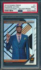 DeAndre Ayton [Silver Prizm] #1 Basketball Cards 2018 Panini Prizm Luck of the Lottery Prices