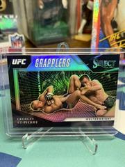 Georges St Pierre [Silver Prizms] Ufc Cards 2021 Panini Select UFC Grapplers Prices
