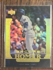 Sammy Sosa [F/X Gold] #138 Baseball Cards 1999 Upper Deck Encore Prices