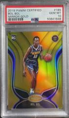 Bol Bol [Mirror Gold] Basketball Cards 2019 Panini Certified Prices
