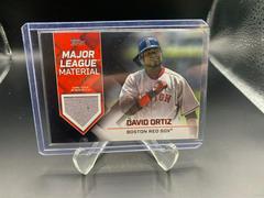 David Ortiz [Black] #MLM-DO Baseball Cards 2022 Topps Update Major League Material Relics Prices