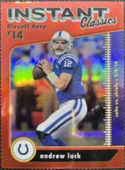 Andrew Luck [Red] #IC-12 Football Cards 2022 Panini Classics Instant Prices
